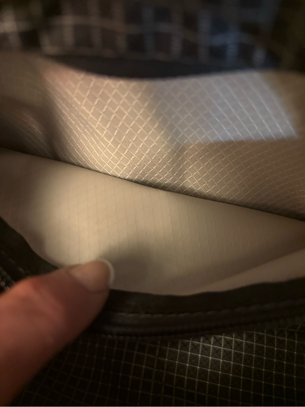 Bellroy Lite Sacoche crossbody Bag- Arcade Grey Grid-Pristine Condition - Picture 9 of 9